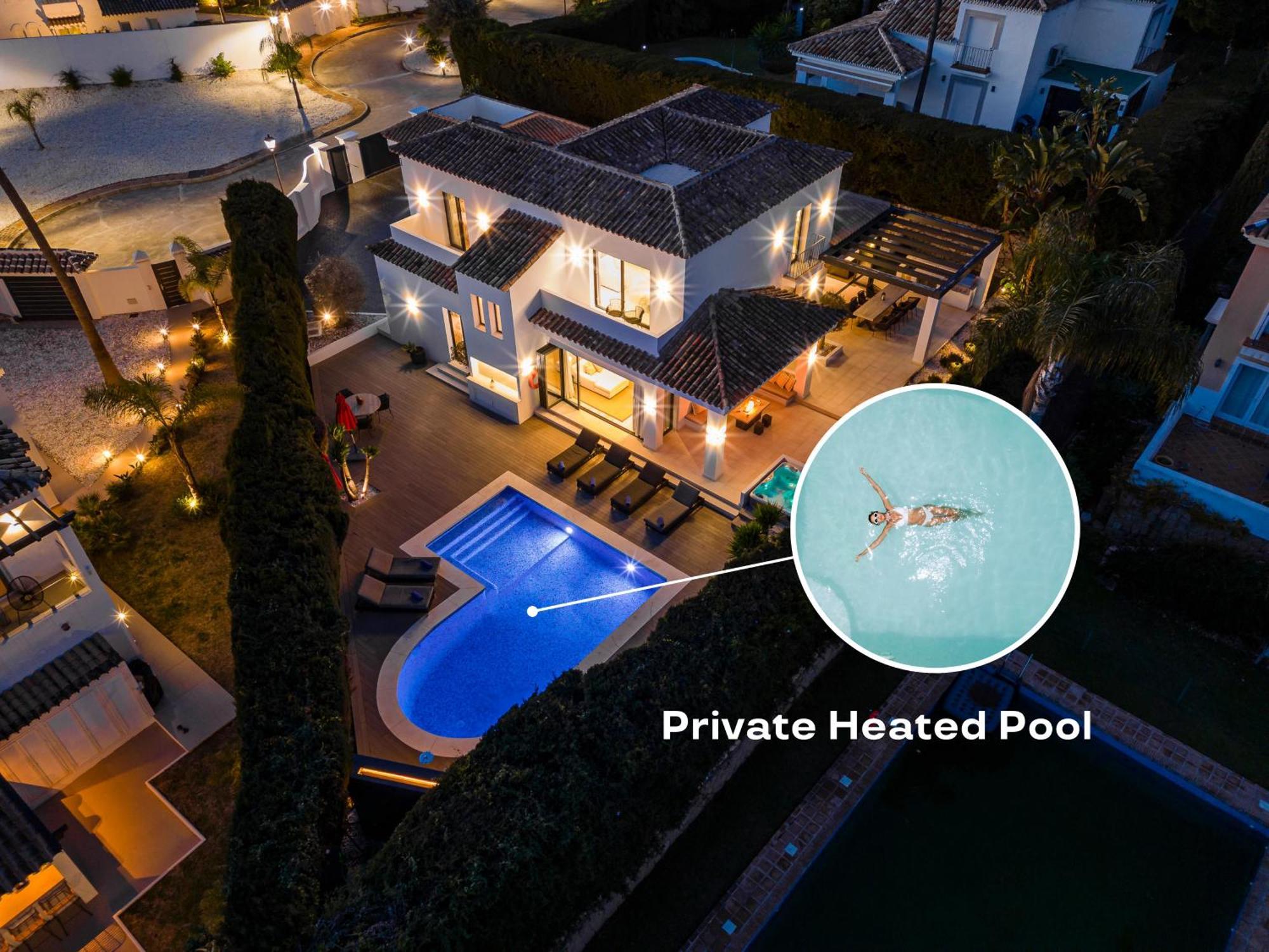 Vacation Marbella I Villa Lina, Golf Valley, Private Heated Pool, Jacuzzi, Close To The Marina Екстер'єр фото